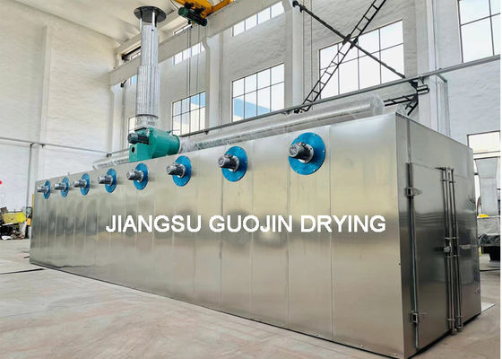 Stainless Steel 316L GMP Standard Tunnel Drying Oven 8M Length For Salt Drying