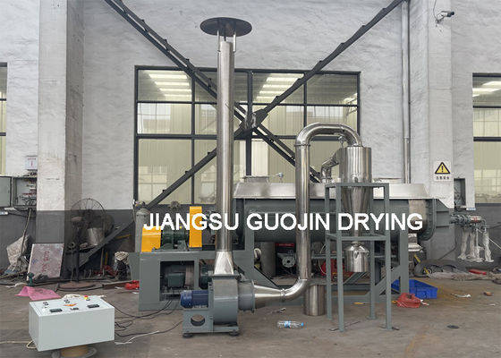 Natural Gas Heat Source KJG-5 Horizontal Fertilizer Hollow Paddle Dryer