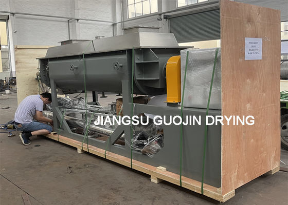 3kw Power KJG-5 Hollow Paddle Dryer Stainless Vacuum Drying Machine