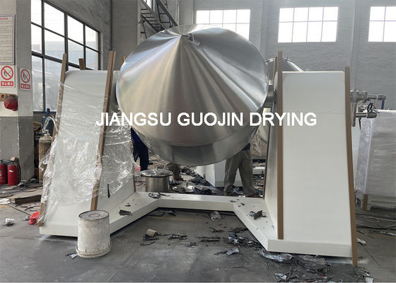 1500L Condensates Double Cone Dryer For Bacteria Fertilizer Granules