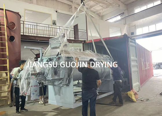 Efficient 20KW Continuous Paddle Dryer With Operating Temperature 120-150C