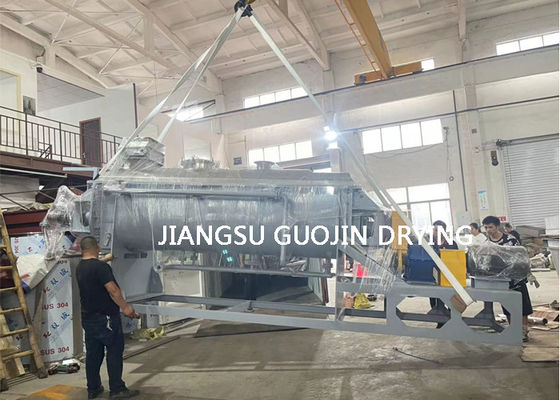 Efficient 20KW Continuous Paddle Dryer With Operating Temperature 120-150C