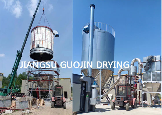 150mm Atomizing Disc Spray Drying Machine With PLC Or DSC Control System For Chemicals