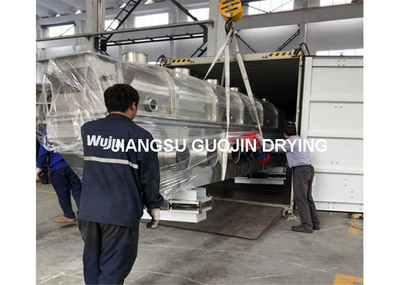 Capacity Vibrating Fluid Bed Dryer 5.5x2kw Power Precise Temperature Control