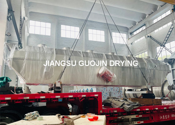 Capacity Vibrating Fluid Bed Dryer 5.5x2kw Power Precise Temperature Control