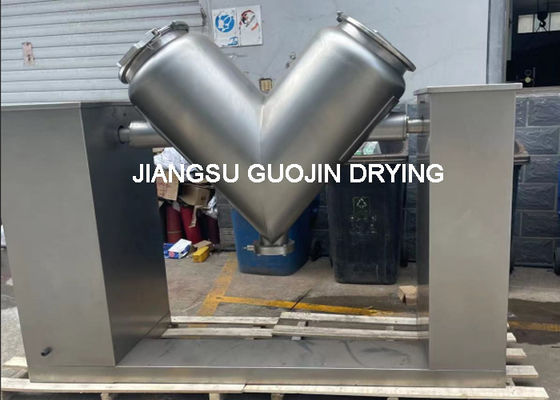 200L Double Jacket V Type Mixer With 12r/min Stirring Speed