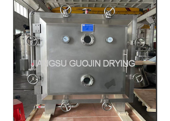 FZG-15 Square Vacuum Tray Dryer With PLC / Button Control