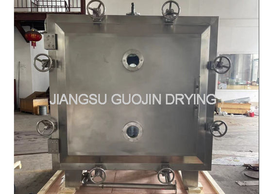 Stainless Steel Vacuum Dryer Machine With PLC / Button Control