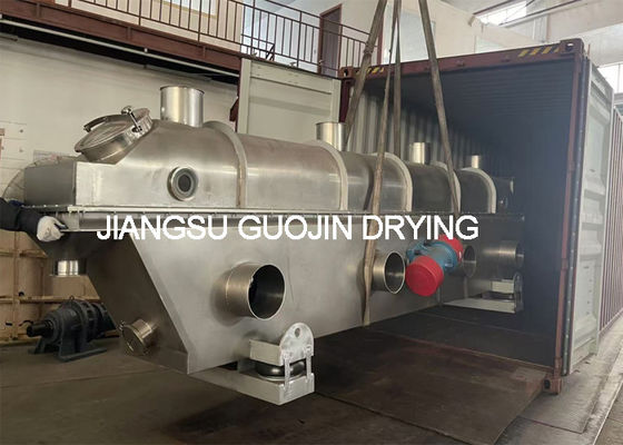 Vibrating Fluid Bed Dryer 180-250kg/h 9m2 Fluidized Bed Area