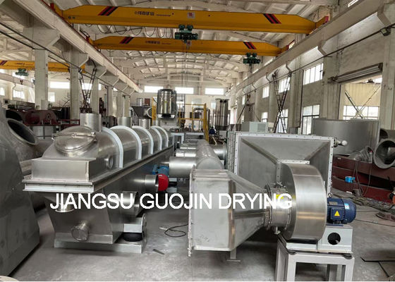 Vibrating Fluid Bed Dryer 180-250kg/h 9m2 Fluidized Bed Area
