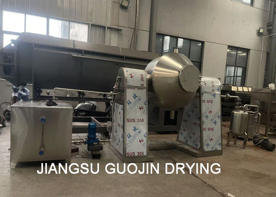 500L Inside Volume Vacuum Drying Machine Stainless Steel 304 Button Control System
