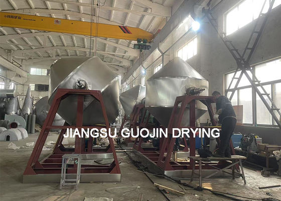 Max Loading Weight 200kg Vacuum Drying Machine With 400L Loading Volume And Electricity Heating Source
