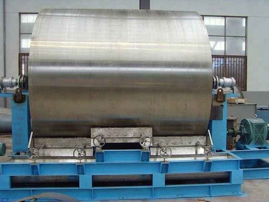 Industrial Double Roller Scraper Rotary Drum Dryer