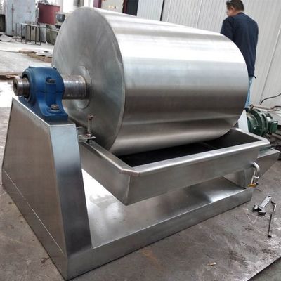 Industrial Double Roller Scraper Rotary Drum Dryer