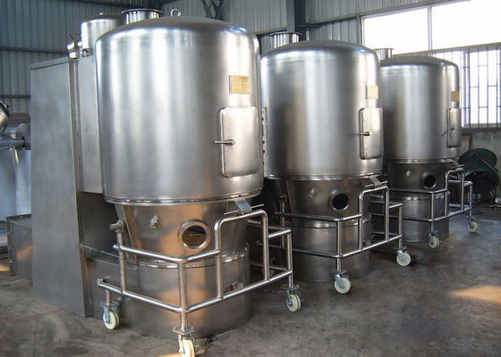 Detachable Food / Feed Stuff Vertical Fluid Bed Dryer Machine