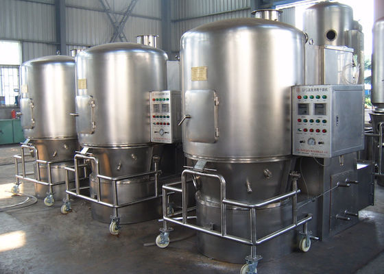 Detachable Food / Feed Stuff Vertical Fluid Bed Dryer Machine