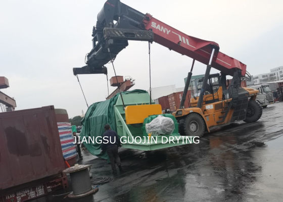 Heat Transfer Area 18M2 Thermal Oil Heating Hollow Paddle Dryer