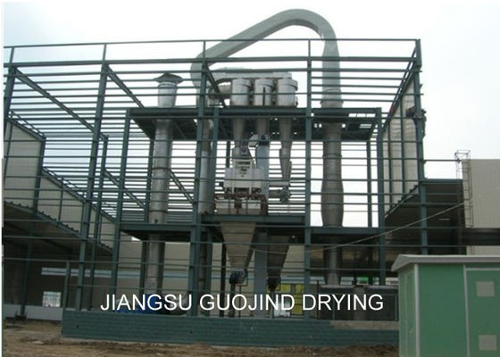 LPG Heating 21KW Pipeline Type Starch Drying Machine