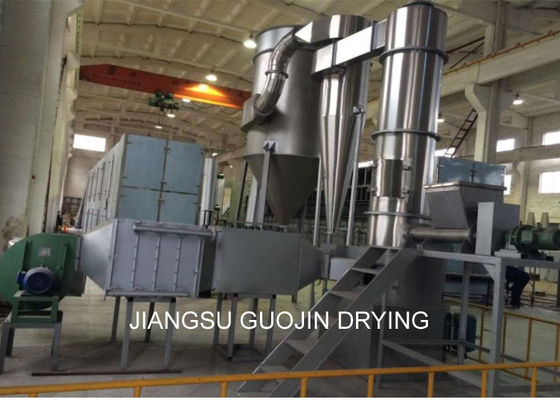 89KW D1200mm Barrel Spin Flash Dryer For Organic Chemical Raw Materials