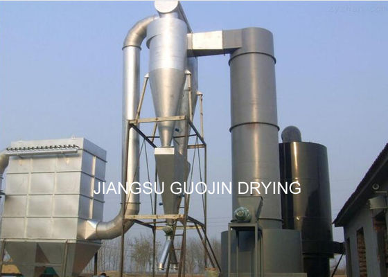 Plastic Processing High Speed Continuous PVC Resin Spin Flash Dryer