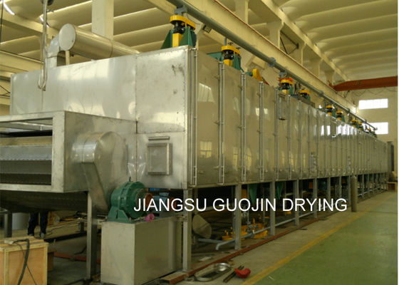 5.5KW 25M2 Conveyor Mesh Belt Dryer For Foodstuff Processing