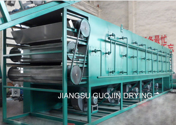 375kg/h Steam Heating Conveyor Mesh Belt Dryer For Fruit