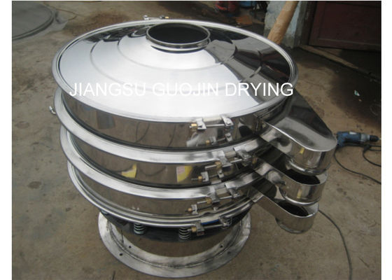 3500kg/h 325 Mesh 4 Deck Mini Vibrating Screen For Abrasive Powder