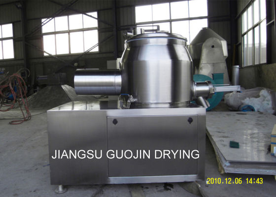 100L Wet Rapid Mixing Granulator With Horizontal Cylinder Structure