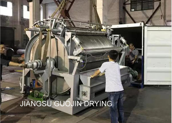2.2KW 50kg/h Rotary Double Drum Dryer For Food Processing