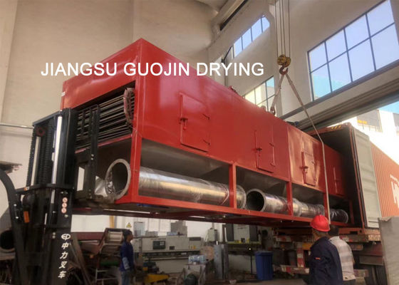 1.6x12Meter Single Layer Conveyor Mesh Belt Dryer For Dyestuff / Pigment