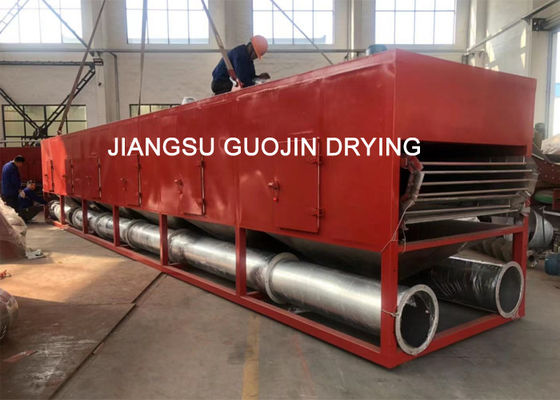 Tunnel Conveyor Mesh Belt Hot Air Drying Machine 2x12 Meter For Fruit Coconut