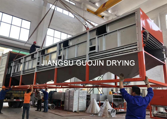 Fruit Vegetable Dehydrate Tunnel Conveyor Mesh Belt Dryer 2x10 Meter