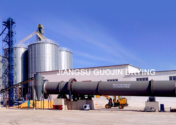 RD1.2*12 Meter Industrial Rotary Drum Dryer For Fertilizers Drying