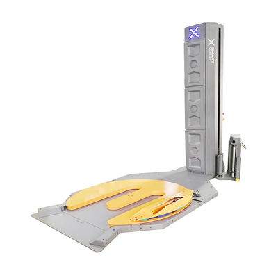 E Type Turntable Automatic Pallet Wrapper Easy For Pallet Jack