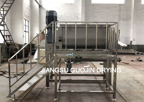 Stainless Steel Food Powder Ribbon Mixer Horizontal 2000L