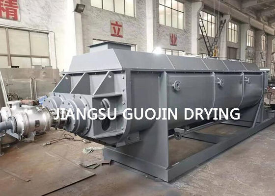 Rotary Electroplating Sludge Vacuum Hollow Paddle Dryer Customized