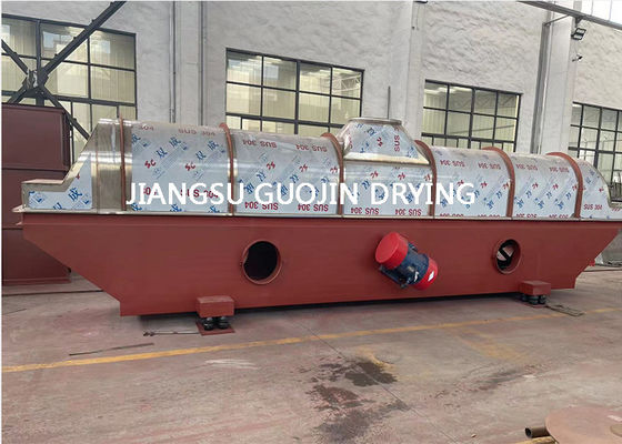 Continuous Chicken Flavor Fluid Bed Dryer 8.5M Length For Food Industry