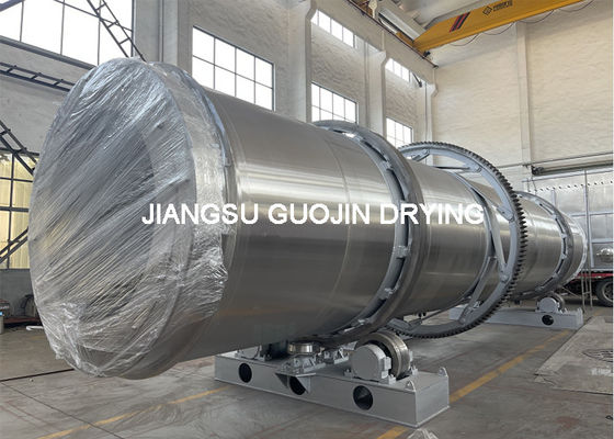 Fertilizer Rotary Drum Dryer 10 Tons Per Hour Large Capacity