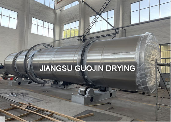Fertilizer Rotary Drum Dryer 10 Tons Per Hour Large Capacity