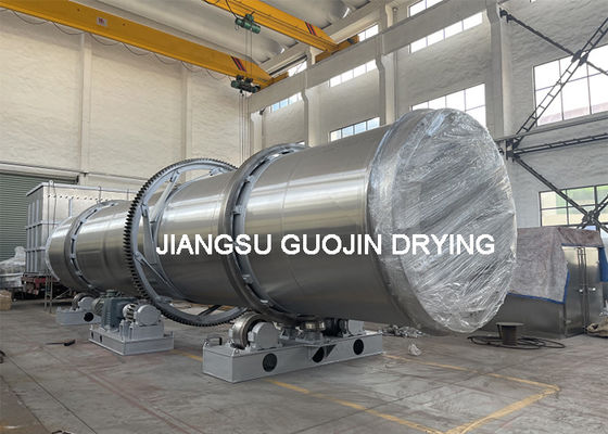 Large Capacity Rotary Drum Dryer 12T/h 20M Length For HP Vesicant