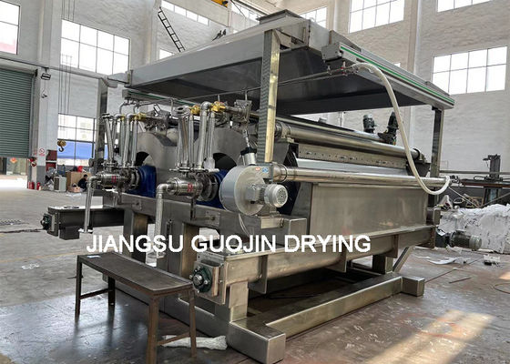 Professional Industrial Scraper Double Drum Dryer For Active Dry Yeast
