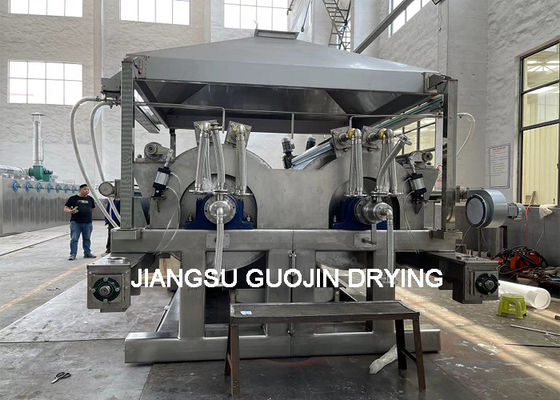 Foodstuff Scraper Double Drum Dryer 1.5M Diameter For Purple Potato