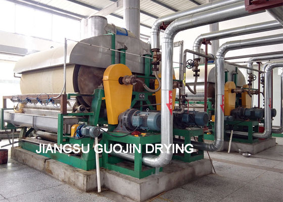 HG Series Double Cylinder Drum Dryer Machine For Potato Starch Powder