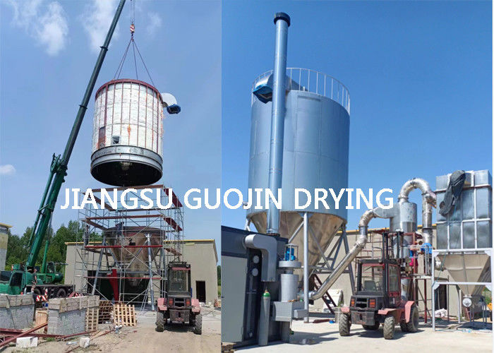150mm Atomizing Disc Spray Drying Machine With PLC Or DSC Control System For Chemicals