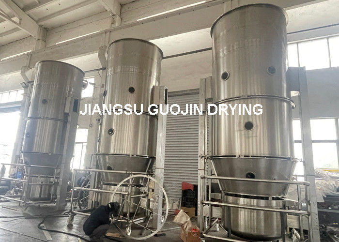 45 Kw Fan Power Granulating Equipment with 451kg/h Steam Consumption and 950mmH2O Fan Pressure