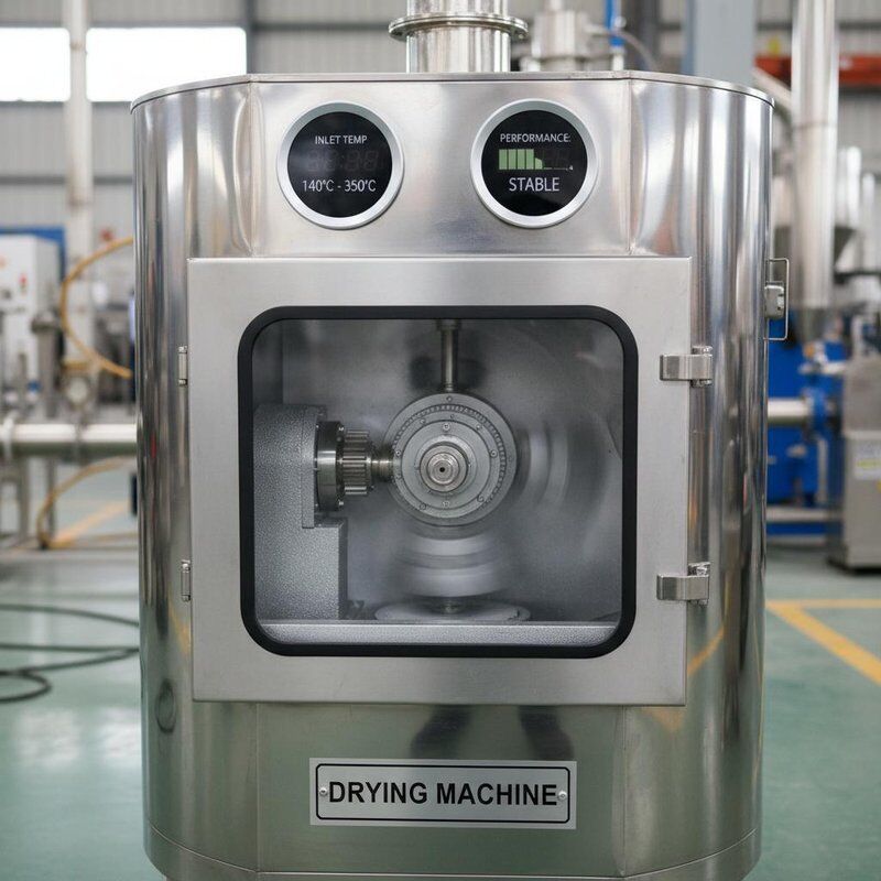 Inlet temperature 140 to 350 Drying Machine with Mechanical Drive Centrifugal Spray Head Offering Stable and Performance