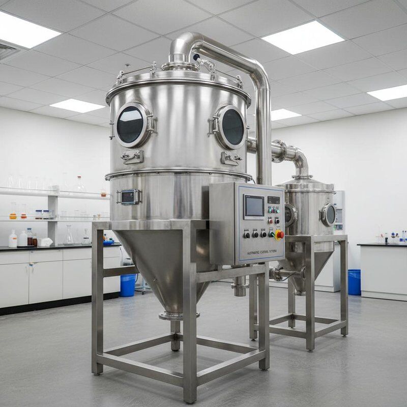 Stainless Steel316L Spray Drying Machine Providing Inlet Temperature 140-350 and Automatic Control for Chemical Industry