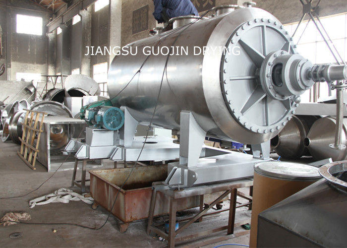 10rpm Rotary Rake Vacuum Paddle Dryer 5.5KW For Liquid Form Materials