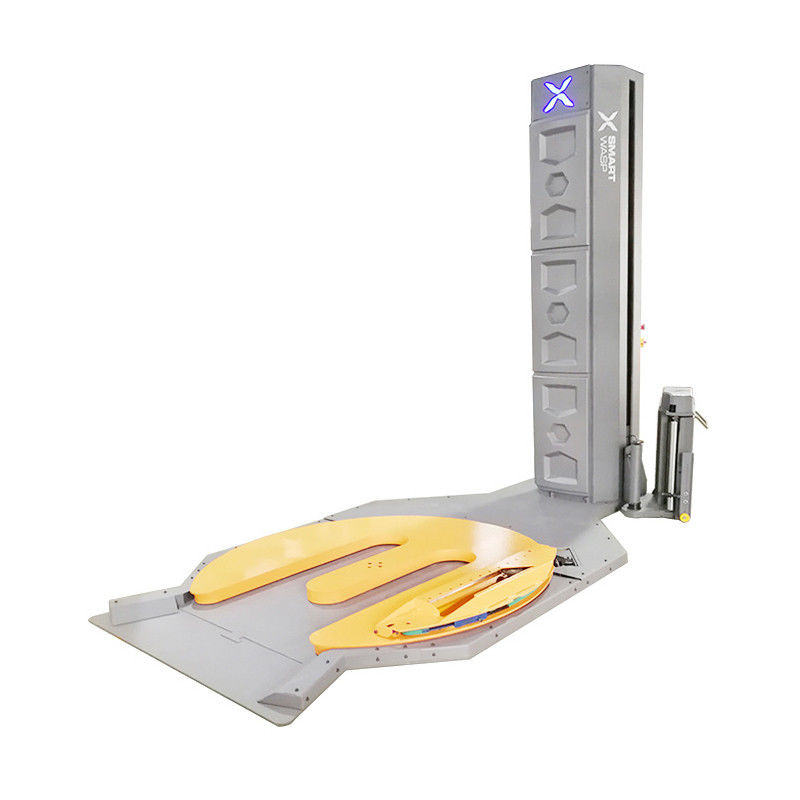 E Type Turntable Automatic Pallet Wrapper Easy For Pallet Jack