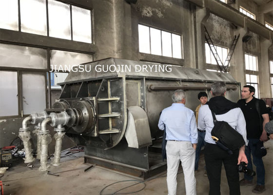 Sludge Continuous Hollow Paddle Dryer With 95% Thermal Efficiency